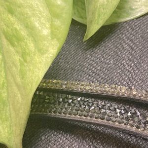 🖤 3 in 1 necklace choker faux gemstones clasp